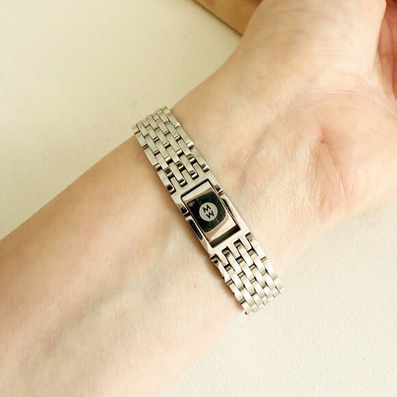 MICHELE Deco Madison Mini Stainless Steel - NEEDS BATTERY - Picture 6 of 11